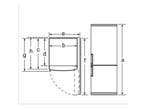 Siemens KG39E4LBA - Vrijstaande Koel-vriescombinatie - 201, Verzenden, Zo goed als nieuw