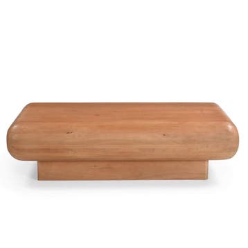 Salontafel Fedde Naturel Mangohout 120 cm | Starfurn, Ophalen of Verzenden, Nieuw