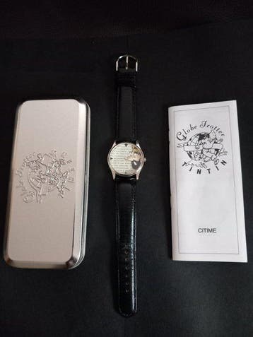 Hergé Moulinsart - Montre Haddock - Citime Globe Trotter -, Nieuw