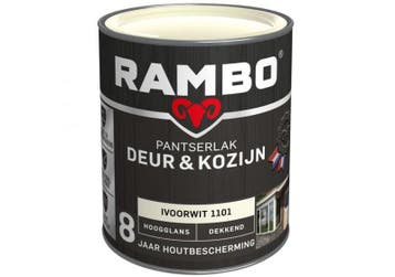 Rambo Pantserlak Deur en Kozijn Dekkend Hoogglans - Nacht..., Blauw, Nieuw, Ophalen of Verzenden, Lak
