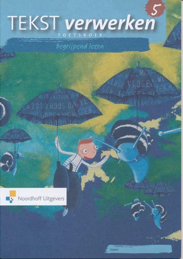 Tekstverwerken versie 2 begrijpend lezen toetsboek groep 5 (, Boeken, Verzenden, Nieuw