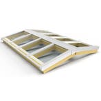 Zelfbouw lichtstraat 8 vak zadeldak 3000x1920mm-Gelaagd dubb, Ophalen of Verzenden, Nieuw