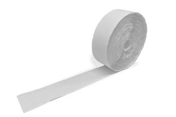 2xRol 10 mtr zelfklevend klittenband 5cm Wit-haak en lusband, Verzenden, Nieuw
