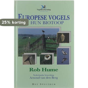 EUROPESE VOGELS IN HUN BIOTOOP - Hume 9789027433107, Verzenden, Gelezen, Hume