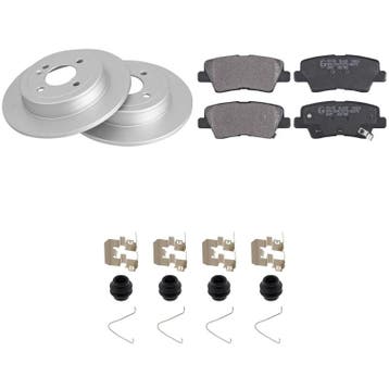 Remschijven + remblokken Achterzijde Kia Stonic 1.2 CVVT, Verzenden, Nieuw, Kia