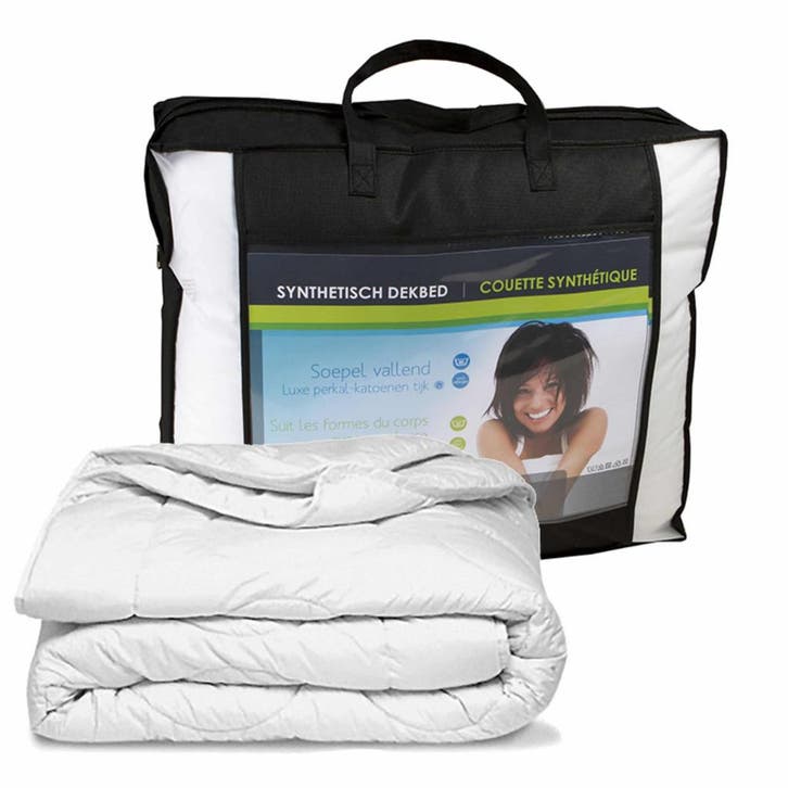 4 Seizoenen dekbed - Milano de Luxe - 200/220, Huis en Inrichting, Slaapkamer | Beddengoed, Deken of Dekbed, Wit, Nieuw, Verzenden