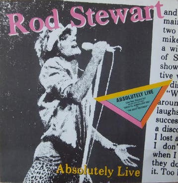 Rod Stewart - Absolutely Live, Ophalen of Verzenden, Gebruikt