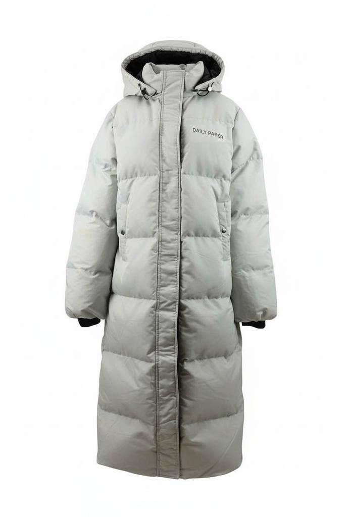 Daily Paper Jas in maat M Grijs, Kleding | Dames, Jassen | Winter, Grijs, Zo goed als nieuw, Verzenden