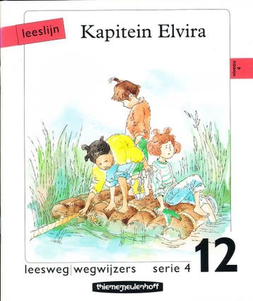 Leeslijn versie 1 wegwijzers serie 4 deel 12 Kapitein Elvira, Verzenden, Nieuw