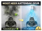Last van Kattenlucht? Elektrische Geurverwijderaar, Verzenden, Nieuw