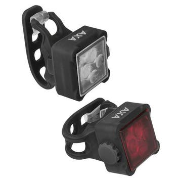AXA set Niteline 4LED USB, Fietsen en Brommers, Verzenden, Nieuw
