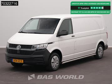 Volkswagen Transporter L2H1 | Financial Lease voor 323 p/mn, Stof, Gebruikt, Euro 6, Overige carrosserieën