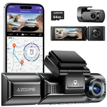 AZDome M550 Pro 3CH 4K Wifi GPS 64gb dashcam, Auto diversen, Auto-accessoires, Ophalen of Verzenden, Nieuw