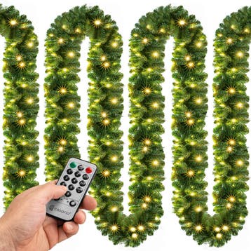 Kerstslinger 5m incl Afstandsbediening (Kerst artikelen), Verzenden, Nieuw