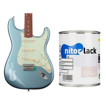 NitorLACK N260794108 Nitrocellulose Lak IJsblauw Metallic, Ophalen of Verzenden, Nieuw