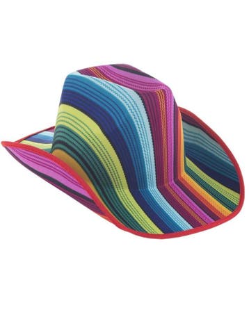 Cowboyhoed Regenboog, Ophalen of Verzenden, Nieuw