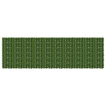 vidaXL Balkonscherm met bladeren Groen 500 x 150 cm, Verzenden, Nieuw