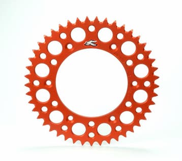 Renthal 11-23 KTM 65 SX Rear Grooved Sprocket- Orange, Ophalen of Verzenden, Nieuw