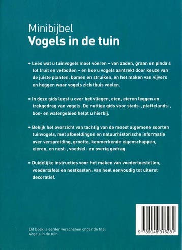 Vogels in de tuin / Minibijbel 9789048316281 Jen Green, Verzenden, Zo goed als nieuw, Jen Green