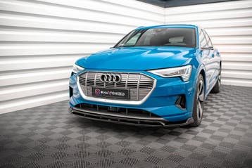 Maxton Front Splitter V.2 Audi e-tron, Auto diversen, Tuning en Styling, Verzenden