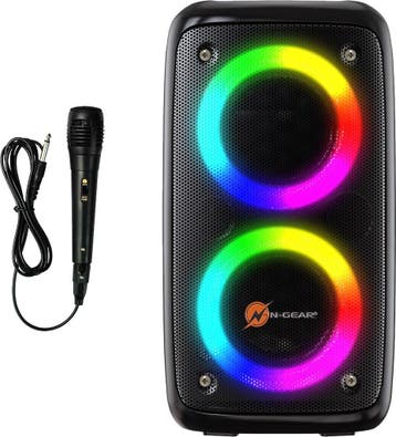 N-GEAR LGP 23M - Draadloze Bluetooth Party Speaker - Karaoke, Ophalen of Verzenden, Zo goed als nieuw