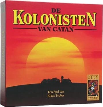 999 Games De Kolonisten van Catan Basisspel Bordspel van Hou, Verzenden, Nieuw