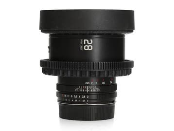 Zeiss Prime Circle XT Cine-Mod 28mm f/2 - Canon EF, Ophalen of Verzenden, Zo goed als nieuw, Canon