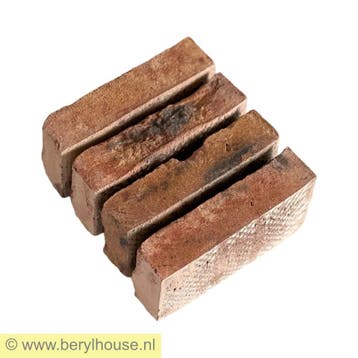 € 0,38 p/st Metselstenen Bakstenen WF ws rood genuanceerd, Verzenden, Nieuw, Bakstenen