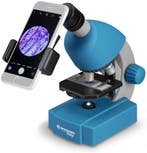 Bresser Junior Microscoop – 40x640x – Blauw – Incl., Ophalen of Verzenden, Zo goed als nieuw