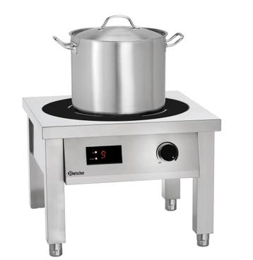 Bartscher Wokbrander IND 1K300 | 400V | 500x500x410mm, Ophalen of Verzenden, Nieuw in verpakking