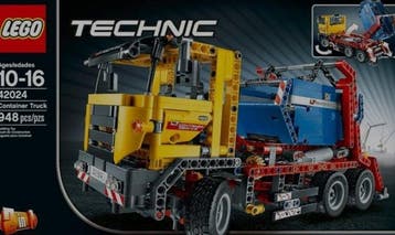 Lego Set - 42024 - Technic - Container Truck, Nieuw