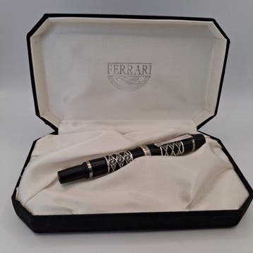 Ferrari Da Varese - Aethra Ebenholz 18k Gold 925 Silber, Nieuw