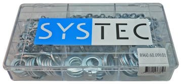sluitring din 125a verzinkt Systec assortiment doos 9-va..., Nieuw