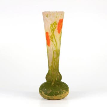 Daum Frères, Daum Nancy - Vaas - Glas
