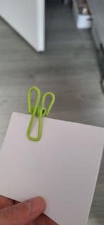 Knijper  Groen (Overige Decoratie, Sierlint en Decoratie), Ophalen of Verzenden, Nieuw