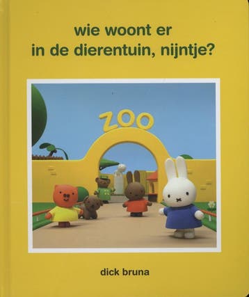 Wie woont er in de dierentuin, Nijntje? - Dick Bruna, Boeken, Kinderboeken | Baby's en Peuters, Verzenden, Gelezen, Dick Bruna