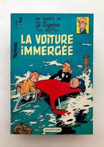 Gil Jourdan T3 - La Voiture immergée - B - Deuxième édition, Boeken, Nieuw