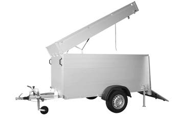 Anssems GTB-VT2 750 211x126 Gesloten Aanhangwagen, Auto diversen, Aanhangers en Bagagewagens, Ophalen of Verzenden, Nieuw