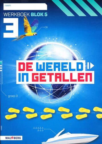 De wereld in Getallen versie 5 Werkboek blok 5 groep 3 (per, Verzenden, Nieuw