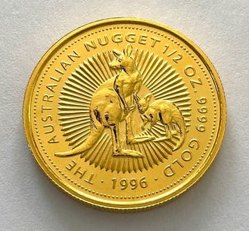 Australië. 50 Dollars 1996 - The Australian Nugget - 1/2 oz