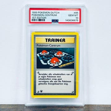 Pokémon Graded card - Pokémon-Centrum 85 – Pokémon - PSA 10, Nieuw