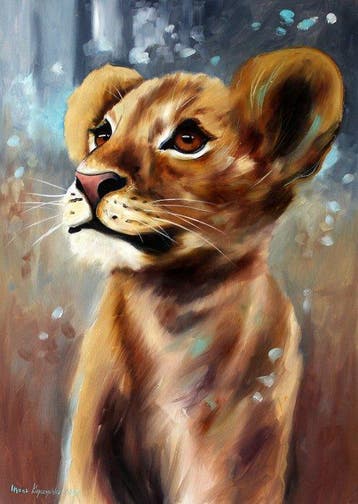 Iwona Kopczyska - Little Lion
