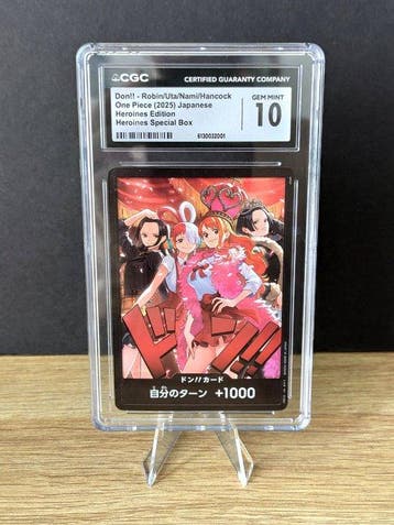 One Piece EB03 Heroines - Don!! Card - Nico, Nieuw