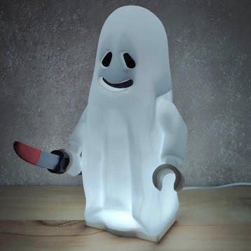 LEGO Custom Item - Lighted LEGO Ghost Minifigure, Nieuw