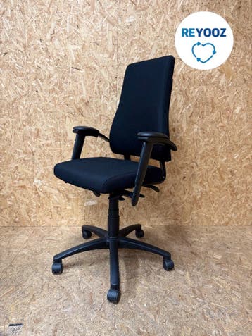 Bureaustoel BMA Axia Pro Max - hoge rug - zwart - refurb..., Nieuw in verpakking