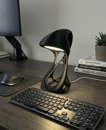 TiWo Design - Bureaulamp - „Oryx Glow“ biomorfe