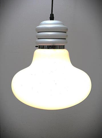 Lamp - Gloeilamp - Glas, Metaal - Geïnspireerd door Ingo