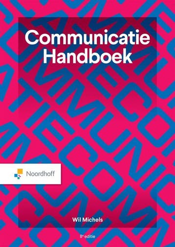 9789001035068 Communicatie handboek | Tweedehands, Boeken, Verzenden, Zo goed als nieuw, Wil Michels