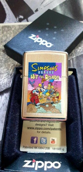 Zippo - Original Zippo Rarität Familie Simpsons aus Comic, Verzamelen, Nieuw