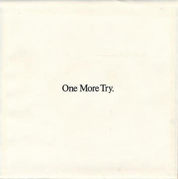 vinyl single 7 inch - George Michael - One More Try, Verzenden, Zo goed als nieuw, 7 inch, Pop
